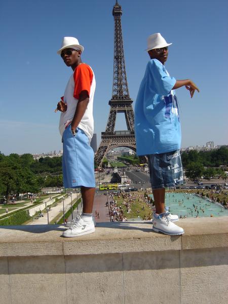 Sponk � droite et Moi � gauche